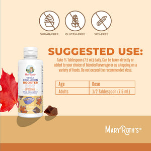 MaryRuth Organics Collagen Booster Liposomal, Sugar Free, Liquid Collagen Booster with Vitamin C, Vitamin E, Zinc, Copper & Silica, Skin Care & Joint Support Supplement, Vegan, Non-GMO, 7.6 Fl Oz MARYRUTH'S buy supplements Au