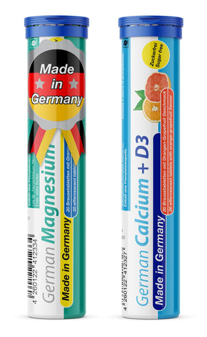T&D German Elektrolyt Mix - 40 Fizzy Effervescent Tabelts - Orangeflavour - Sugarfree - Made in Germany T&D buy supplements Au