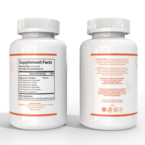 HARMONIFY Magnesium Glycinate Citrate Malate Aspartate Gluconate, 5 in 1 Formula, 120 Purified Veggie Capsule, 1000 mg, Gluten Free, Non-GMO, 60 Days Serving HARMONIFY buy supplements Au