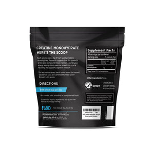Fluid Creatine - Informed Sport Certified | Ultra-Fine Micronized 100% Creatine Monohydrate Powder | Unflavored | 5g Travel Stick Packs | 30 Servings Fluid buy supplements Au