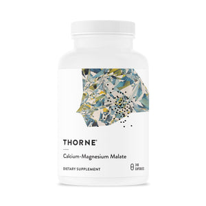 THORNE - Calcium-Magnesium Malate - Optimally Absorbed Magnesium & Calcium Mineral Supplement - Supports Bone, Muscle, Lung & Heart Health* - Third-Party Certified - Dairy & Gluten-Free - 240 Capsules THORNE buy supplements Au