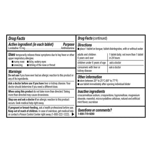 GoodSense Loratadine Orally Disintegrating Tablets, 10 mg, 24 Hour Allergy Tablets, 30 Count GoodSense buy supplements Au