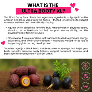 Curvy Fruit Maximum Booty Growth – Ultra Booty Powder with Aguaje + Black Maca – Glute Volume Supplement for Women Curvy FruitBuy Supplements Australia