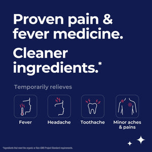 KinderMed Kids' Pain & Fever Medicine, for Ages 2-11 Years, No Dyes, No Artificial Flavors, No Artificial Sweeteners, Vegan, Non-GMO, Gluten Free, Organic Cherry Flavor, Two Pack, 2 x 4 fl. oz KinderMedBuy Supplements Australia