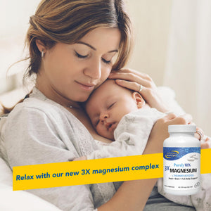 NORTH AMERICAN HERB & SPICE PurelyMin - 90 Vegi Caps - Highly Absorbable Magnesium Complex + L-Theanine - 30 Servings NORTH AMERICAN HERB & SPICE buy supplements Au