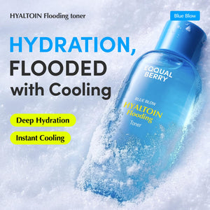 Suplement EQQUALBERRY Hyaltoin Flooding Toner | Moisture-Rich Hydrogel Toner for Deep Hydration | Cooling Essence Texture | Hyaluronic Acid & Ectoin - VelvetGlow USA