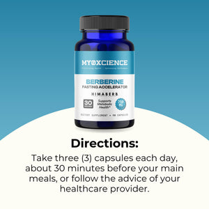 MYOXCIENCE Berberine Fasting Accelerator | Himaberb Berberine HCL with ALA (Alpha Lipoic Acid) and Biotin (90 Capsules) MYOXCIENCE buy supplements Au