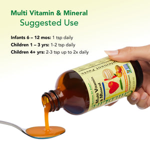 CHILDLIFE ESSENTIALS Kids Multivitamin & Mineral - Kids Vitamins, Liquid Multivitamin for Kids, Toddler Multivitamins, Liquid Vitamins, Baby Multivitamin - Natural Orange & Mango, 8 Fl Oz (Pack of 2) CHILDLIFE ESSENTIALS buy supplements Au