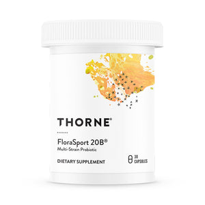 THORNE - FloraSport 20B - Shelf-Stable Probiotic Blend - Supports Gut, Immune & Digestive Health - Occasional Gas, Bloating, Diarrhea & Constipation Relief* - NSF Certified for Sport - 30 Capsules THORNE buy supplements Au