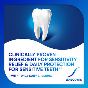 Suplement Sensodyne Repair and Protect Whitening Toothpaste, Toothpaste for Sensitive Teeth and Cavity Prevention, 3.4 oz (Pack of 2) - VelvetGlow USA