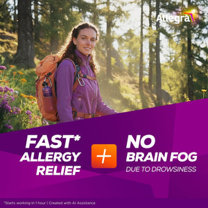 Allegra Hives Antihistamine 24-Hour Tablets, Non-Drowsy Hive Reduction and Hive Itch Relief, 180 mg Fexofenadine HCI, 30-Count Allegra buy supplements Au
