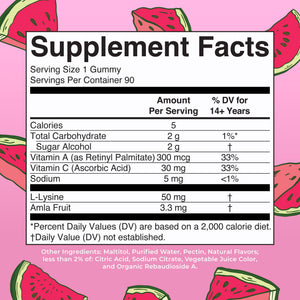 MaryRuth Organics Vegan Collagen for Women & Men, Collagen Boosting Gummies, Skin Care, Lysine, Vitamin C, Vitamin A, Amla, Supplement for Hair & Skin, Vegan, Non-GMO, Gluten Free, 90 Servings MARYRUTH'S buy supplements Au