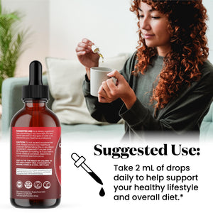 Cayenne Pepper Supplement Liquid Drops + Hawthorn Berry, Vitamin D3 K2 Beet Root Powder, Ceylon Cinnamon, Turmeric Curcumin, Organic Panax Ginseng - 4 OZ Superfood MD buy supplements Au