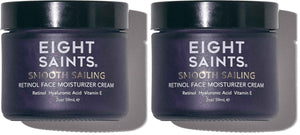 Eight Saints Retinol Facial Moisturizer Cream, For Firming Face, Neck & Eye Wrinkles and Lines, Deep Hydrating Lotion, Fragrance-Free, with Retinol, Hyaluronic Acid,
