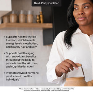 THORNE - Selenium - 200 mcg Selenium Supplement for Antioxidant Support - Supports Thyroid Health, Immune Function & Healthy Aging - Third-Party Certified - Gluten, Dairy & Soy-Free - 60 Capsules THORNE buy supplements Au