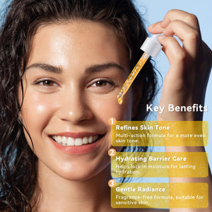 Suplement XIANUI Deep Vitamin Radiance Serum - 5% Niacinamide + TXA + Vitamin C - Brightening & Hydrating Face Serum with Ceramide & Triple Hyaluronic Acid - VelvetGlow USA
