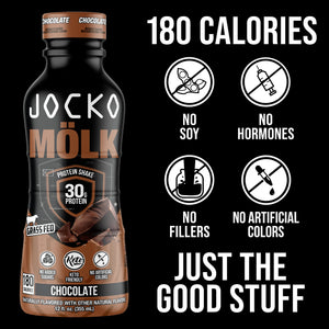 Jocko Fuel Protein Shake Bundle - Vanilla and Chocolate (24 Count) Jocko Fuel buy supplements Au