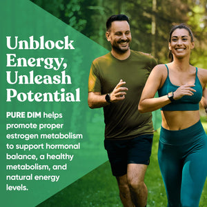 DIM Supplement Pure 200 Mg for Women or Men - Estrogen Hormone Balance Supplement for Energy, Fatigue, Stress, Menopause, Hot Flashes - Enhanced Bioavailability BioPerine - 60 Vegan Soft Capsules Eu Natural buy supplements Au