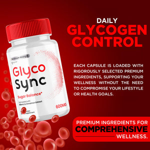 (2 Pack) Glyco Sync Capsules, Official Glyco Sync Balance Pills with All Natural Ingredients, Advanced Formula GlycoSync Joint Health and Wellness Support Max Strength for Men & Women (120 Capsules) Syvor buy supplements Au
