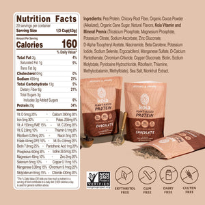 Koia Plant Based Protein Powder, Chocolate, 20g Protein, 3g Sugar, 6g Prebiotic Fiber, Pre & Post Workout, 21 Vitamins & Minerals, No Seed Oils, Dairy-Free, Gluten-Free, Non-GMO, 20 Servings, 30.3 Oz Koia buy supplements Au