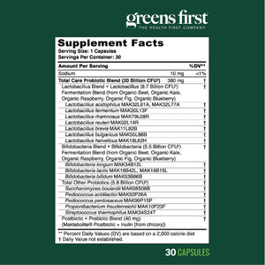 Greens First Women’s Health Probiotics - Probiotic for pH Balance - 20 Billion CFU - Support for Digestive, Immune & Vaginal Health Non-GMO/Gluten-Free/Dairy-Free/Soy-Free (30 Vegetable Capsules) Greens First buy supplements Au