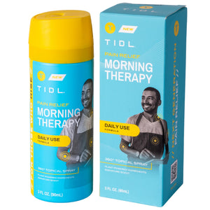 TIDL Pain Relief Spray, 3 Oz, Refreshing Morning Therapy for Muscle, Joint & Neck Pain Relief, Energizing, Plant-Based Menthol & Camphor Pain Reliever, Quick Drying Formula TIDLBuy Supplements Australia