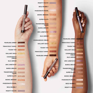 IT Cosmetics Superhero No-Tug Waterproof Eyeshadow Stick - Cream Eye Shadow with Built-In Primer - Longwear & Blendable - Suitable Eye Makeup
