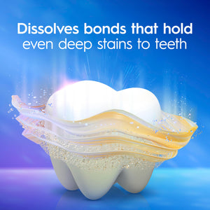 Suplement Crest 3D White Deep Stain Remover Toothpaste, Teeth whitening for Adults, 3.1oz, 2 Pack, Sensitivity Safe, Enamel Repair, Cavity Protection - VelvetGlow USA