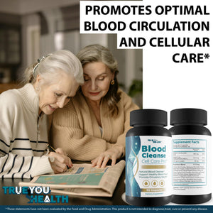 Blood Cleanse Cell Care Pro - Improved Formula - Our Best Blood Cleanse Detox - Cleanse Blood & Detox Body Cleanse - Full Body Cleanse - Sugar Detox Cleanse Pancreas Sweet Blood Cleanse Supplements True You Health buy supplements Au