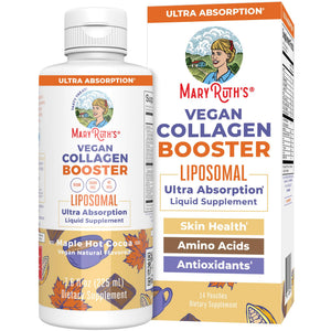 MaryRuth Organics Collagen Booster Liposomal, Sugar Free, Liquid Collagen Booster with Vitamin C, Vitamin E, Zinc, Copper & Silica, Skin Care & Joint Support Supplement, Vegan, Non-GMO, 7.6 Fl Oz MARYRUTH'S buy supplements Au