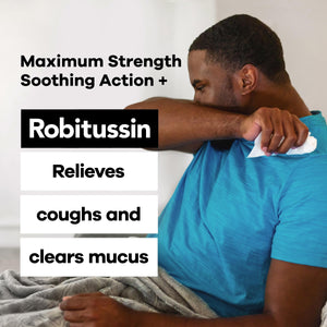Robitussin Adult Maximum Strength Cough + Chest Congestion DM Max (8 fl. oz. Bottle), Cough Suppressant & Expectorant, Raspberry Flavor Robitussin buy supplements Au