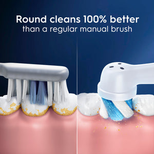 Suplement Oral-B iO Series Ultimate Clean Electric Toothbrush Replacement Brush Heads for an Oral-B Electric Toothbrush, 2 Count, White - VelvetGlow USA
