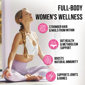 MERRY VITA Collagen for Women ā Hydrolyzed Multi Collagen Peptides Types I, II, III, V & X ā Collagen Supplement with Vitamin C, Biotin & Hyaluronic Acid ā Grass Fed, Non-GMO, 240 Capsules MERRY VITAĀ buy supplements Au