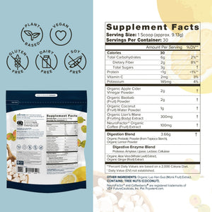Organifi Pure - Promotes Stimulation in Learning, Memory, Focus, and Clarity - Brain Support with Superfoods - Gluten-Free and Non GMO - Best Served Cold, 30 Servings OrganifiBuy Supplements Australia