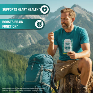Omega 3 Fish Oil 4800 mg โ EPA 1728 mg | DHA 1152 mg from Wild-Caught Anchovies โ Burpless Mini Softgels โ Pure Omega-3 Fatty Acid Supplement โ Non-GMO, Gluten-Free, No Aftertaste โ 240 Capsules MERRY VITABuy Supplements Australia