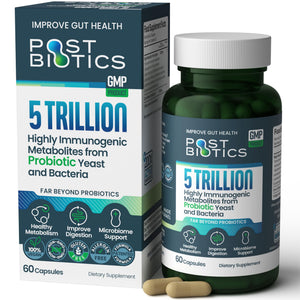 NAVEH PHARMA Adult Postbiotics Capsules for Women and Men | Postbiotics for Gut Health with 200X Ingredients Than Probiotic and Prebiotic | Supports Immunity, Digestion, Microbiome & Metabolism NAVEH PHARMA buy supplements Au