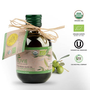 Suplement Organic High Polyphenol Extra Virgin Olive Oil, 30x More Hydroxytyrosol, Polyphenols 1250 mg/kg & Antioxidants, Research-Backed, OLIVIE PLUS 30X, Pure Cold Pressed EVOO - VelvetGlow USA