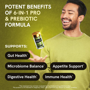 Akkermansia Muciniphila Probiotics 320 Billion CFU| Probiotic and Prebiotic | Akkermansia Probiotics for gut health | Inulin Prebiotic Fiber Capsules Astaxanthin & Berberine & Chromium | 120 capsules Stanis Labs buy supplements Au