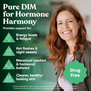 DIM Supplement Pure 200 Mg for Women or Men - Estrogen Hormone Balance Supplement for Energy, Fatigue, Stress, Menopause, Hot Flashes - Enhanced Bioavailability BioPerine - 60 Vegan Soft Capsules Eu Natural buy supplements Au