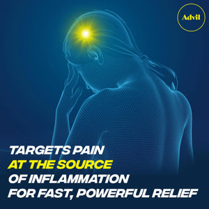 Advil Ibuprofen Coated Caplets Pain Reliever and Fever Reducer 200 Milligram 24Ct AdvilBuy Supplements Australia