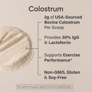 Sports Research® Gut Health Pack - Daily Probiotics w/Lacto & Bifido Probiotic Strains (60 Billion CFU) and U.S. Sourced Bovine Colostrum Powder w/IgG Antibodies for Gut Health & Digestive Support Sports Research buy supplements Au