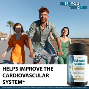 Blood Cleanse Cell Care Pro - Improved Formula - Our Best Blood Cleanse Detox - Cleanse Blood & Detox Body Cleanse - Full Body Cleanse - Sugar Detox Cleanse Pancreas Sweet Blood Cleanse Supplements True You Health buy supplements Au