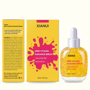 Suplement XIANUI Deep Vitamin Radiance Serum - 5% Niacinamide + TXA + Vitamin C - Brightening & Hydrating Face Serum with Ceramide & Triple Hyaluronic Acid - VelvetGlow USA