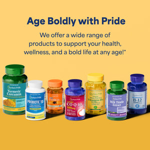 Suplement Puritan's Pride Absorbable Calcium 1500 mg Plus Vitamin D3 25mcg 1000 IU, Dietary Supplement for Bone Strength, Heart, Nerve, Muscle - VelvetGlow USA