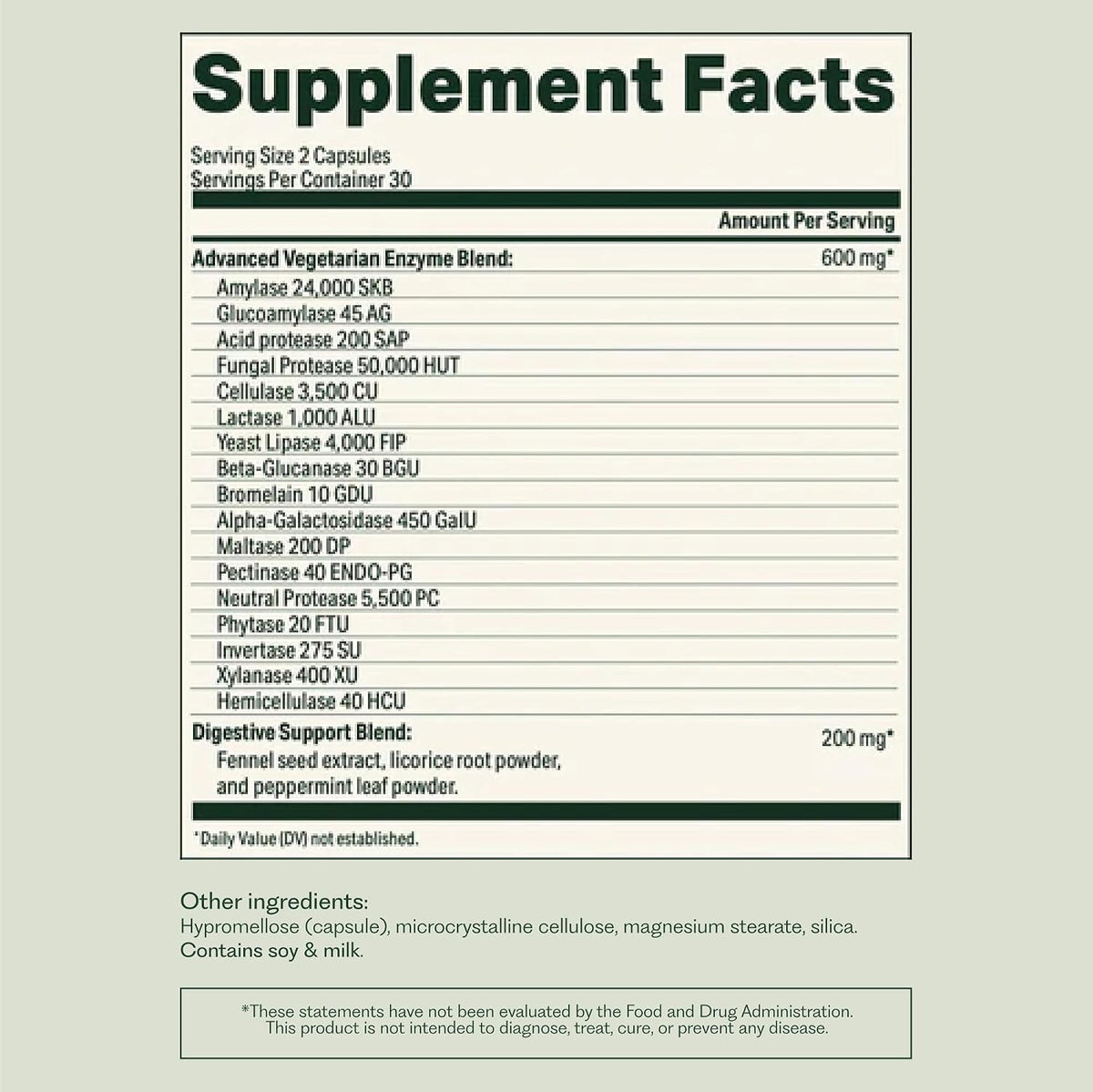 Enzyme 365 Advanced Digestive Enzymes Supplement with 17 Enzymes & Soothing Herbs | Supports Digestion, Reduces Bloating & Gas, Boosts Nutrient Absorption & Energy | 30 Servings | 17 Enzymes & Soothing Herbs, Supports Digestion, Reduces Bloating & Gas, Bo