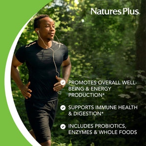 NaturesPlus Ultra Juice Multivitamin - 90 Bi-Layered Tablets - Whole Food Supplement with Fruits, Vegetables & Probiotics - Energy, Digestion & Immune Health Support - USDA Organic - 45 Servings NaturesPlus buy supplements Au