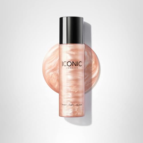 ICONIC LONDON Prep-Set-Glow | Hydrating + Setting + Glowing Spray, 3-in-1 Formula for a Dewy, Radiant Finish, Cruelty-Free, Vegan Makeup, 4.22 Fl oz ICONIC LONDONBuy Supplements Australia