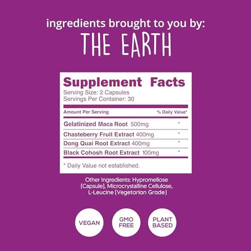 Happy Healthy Hippie Vegan Collagen Builder w/Hyaluronic Acid & Go with The Flow Hormone Balance for Women