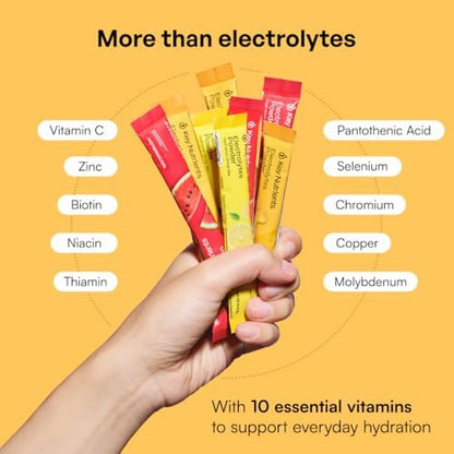 KEY NUTRIENTS Electrolyte Packets Bundle, Variety Pack Plus Peach Mango
