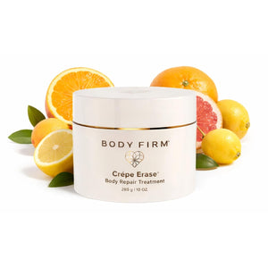 Suplement ​Body Firm Crepe Erase Body Repair Treatment, Anti Aging Firming Lotion with Collagen Peptides, Shea Butter, Vitamin E & Squalane, Cream For Women's Collagen Production, Citrus Scent, 10 Oz - VelvetGlow USA